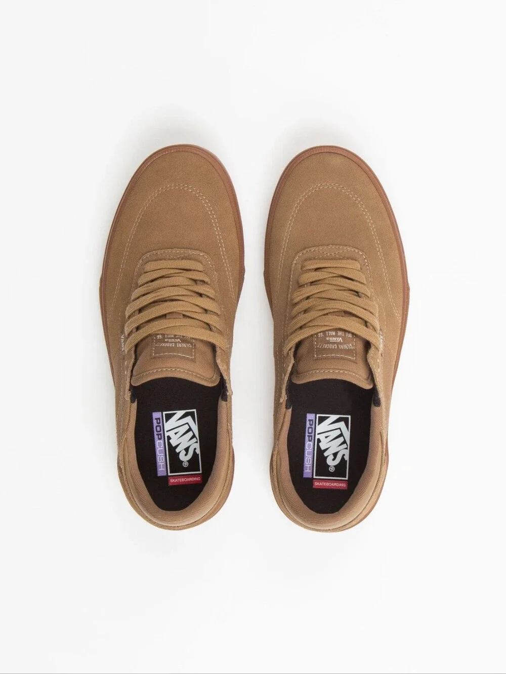 Vans Gilbert Crockett Skateboard Shoe BROWN/GUM Size Mens 5.0